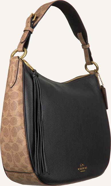 Zwarte COACH Schoudertas BLOCKING SUTTON HOBO Zwarte COACH Schoudertas BLOCKING SUTTON HOBO - large
