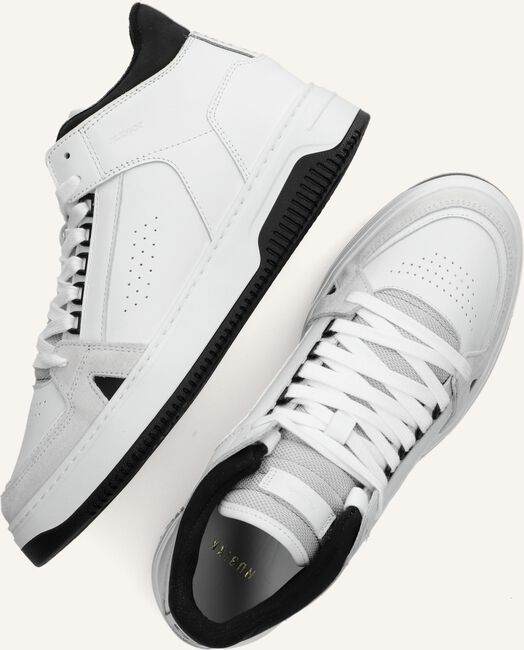 Witte NUBIKK Hoge sneakers BASKET MID Witte NUBIKK Hoge sneakers BASKET MID - large