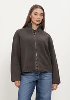 Bruine NEO NOIR Vest ASLEY ZIP KNIT CARDIGAN