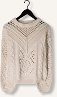 Gebroken wit OBJECT Trui OBJDEDE KNIT L/S OZ PULLOVER Gebroken wit OBJECT Trui OBJDEDE KNIT L/S OZ PULLOVER - medium