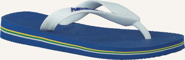 Blauwe HAVAIANAS Teenslippers BRASIL LOGO KIDS Blauwe HAVAIANAS Teenslippers BRASIL LOGO KIDS - large