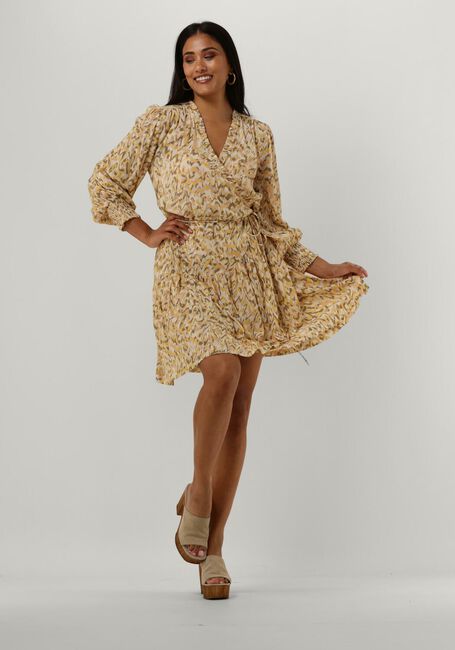 Olijf BRUUNS BAZAAR Mini jurk HASSEL NAIMAS DRESS - large