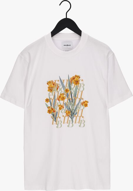 Witte WOODBIRD T-shirt KALEB FLOW TEE - large