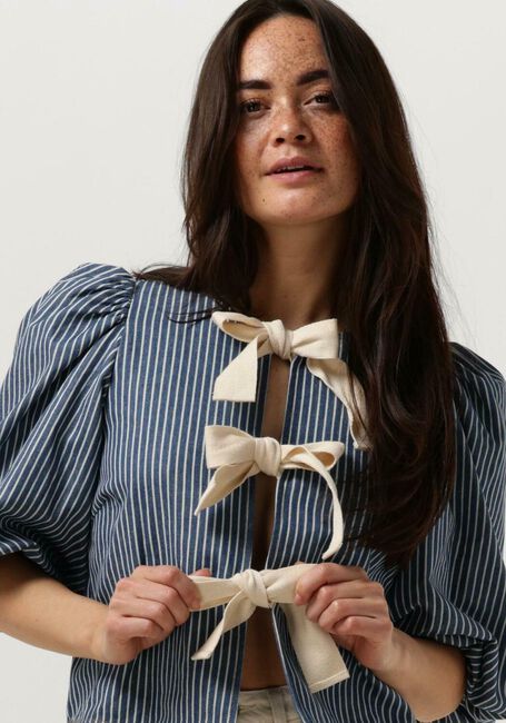 Blauwe CO'COUTURE Blouses BILLY - large