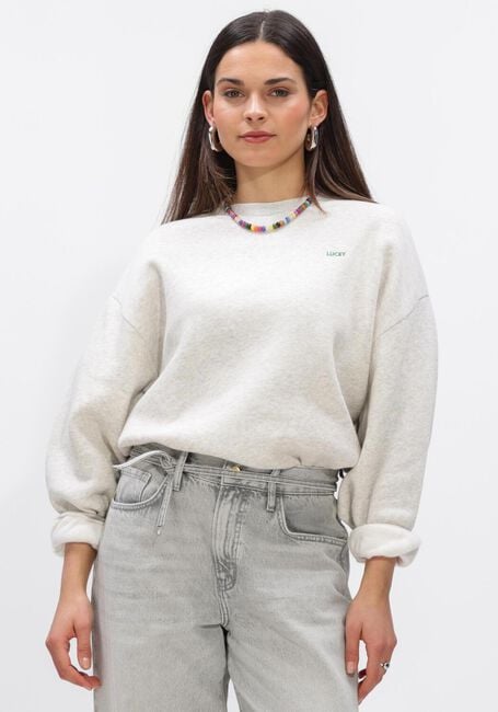 Grijze BY-BAR Truien/vesten BIBI CLOVER SWEATER - large