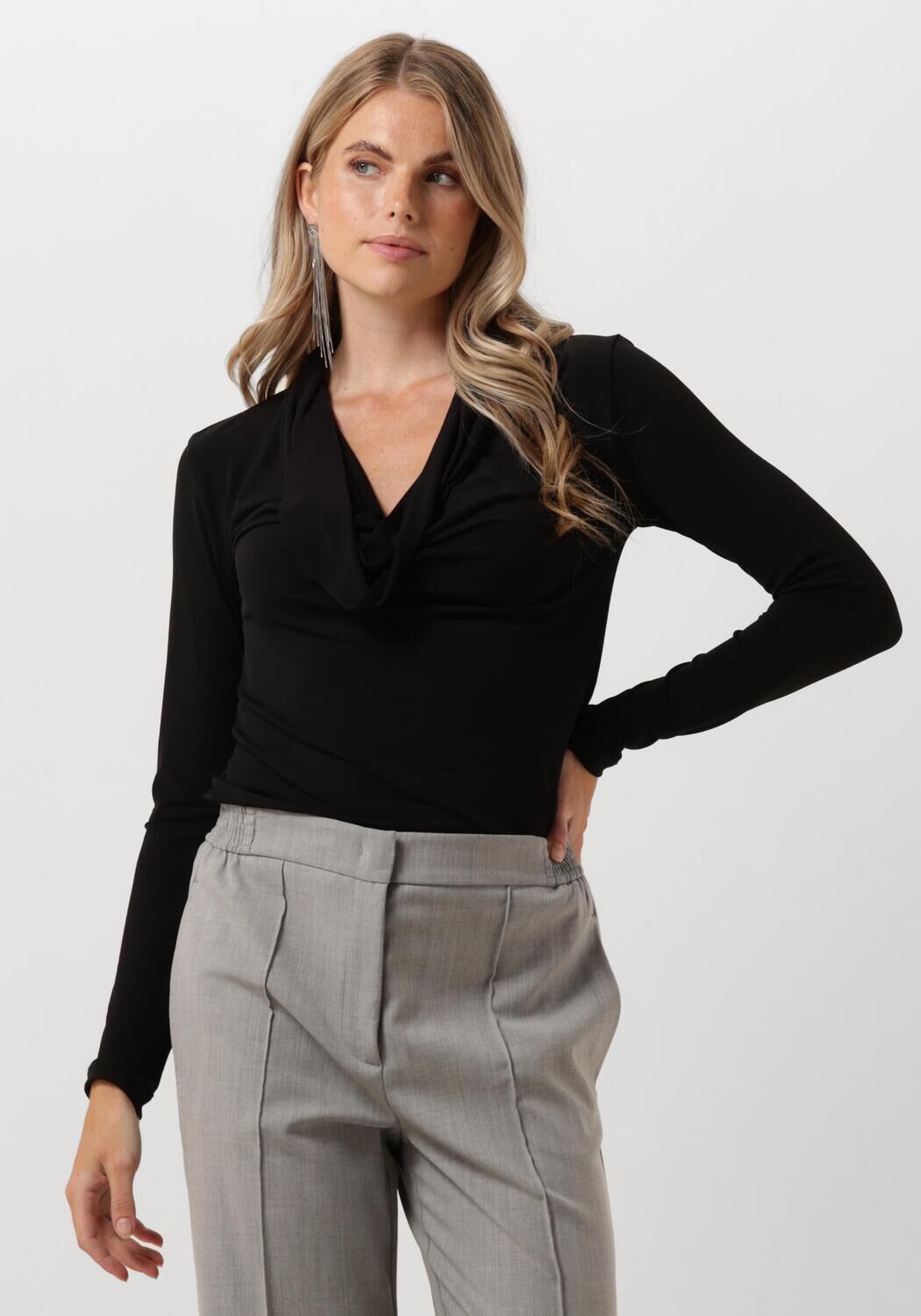SILVIAN HEACH Dames Tops & T-shirts Gpa24130bl Zwart