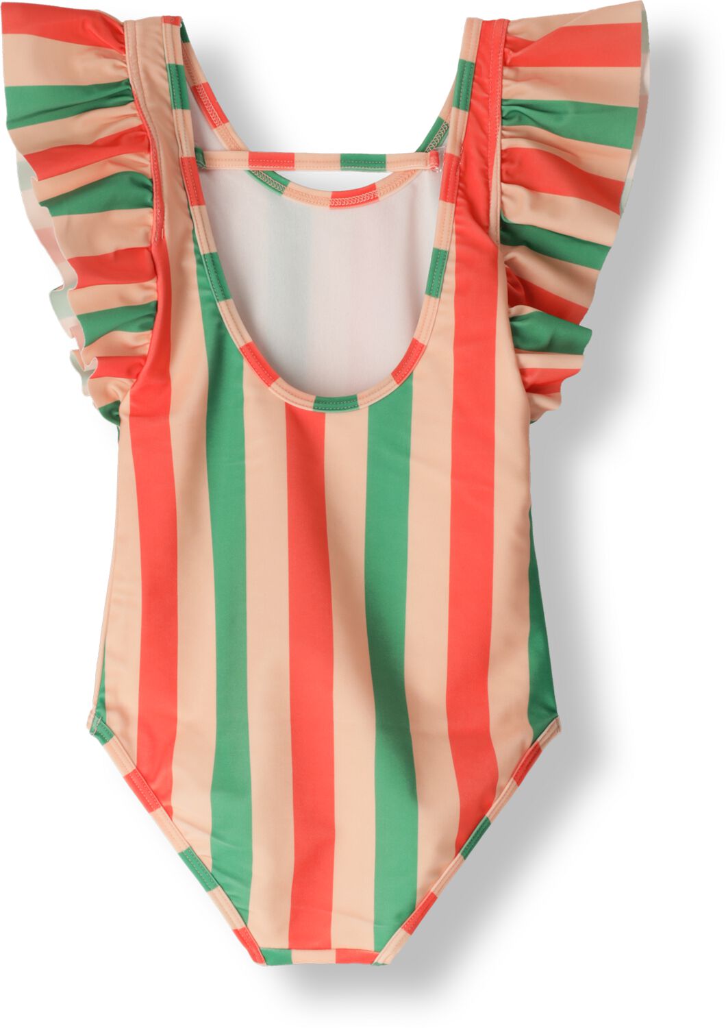 Sproet & Sprout Meisjes Zwemkleding Swimsuit Ruffle Stripe Print Multi