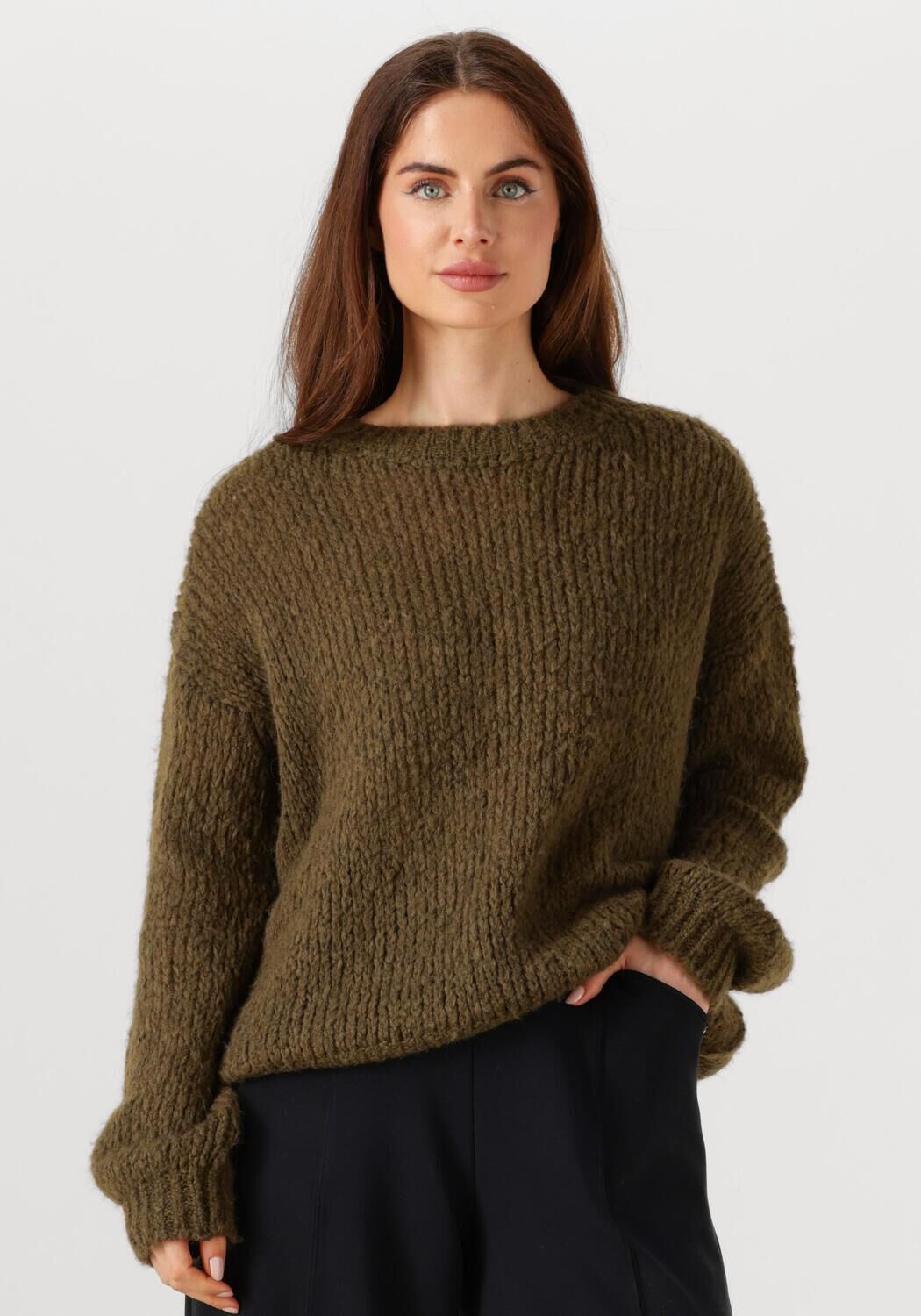 PENN & INK Dames Truien & Vesten Jumper W25l246 Groen