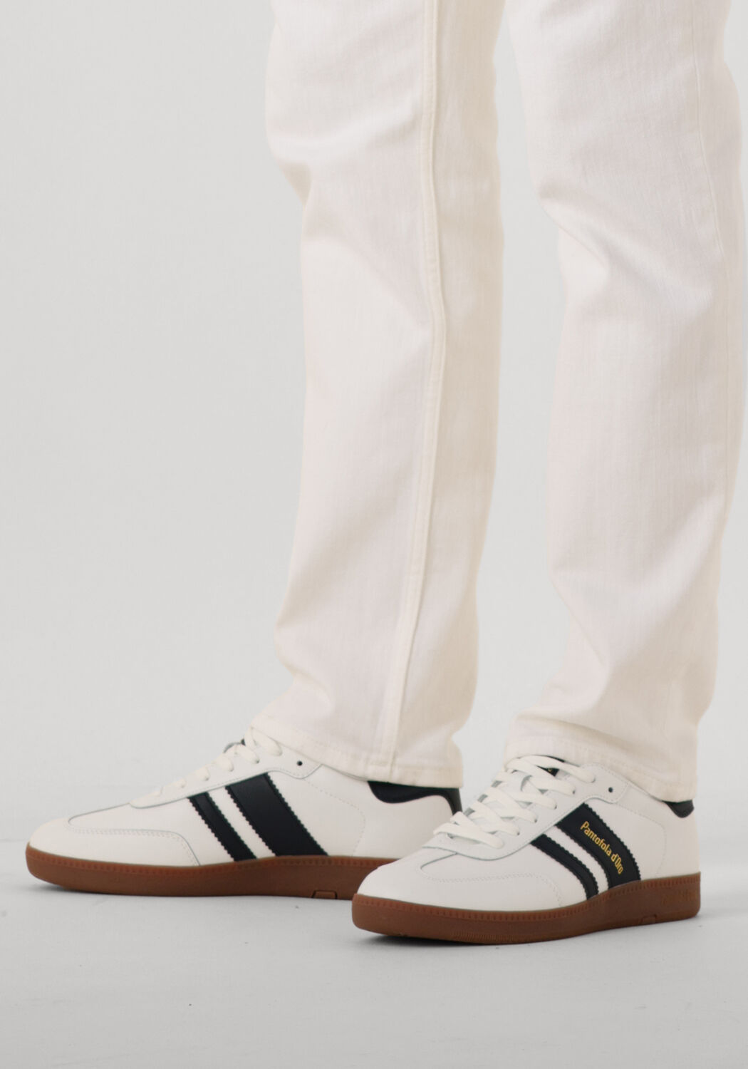 Witte PANTOFOLA D'ORO Lage sneakers BOMBER - large