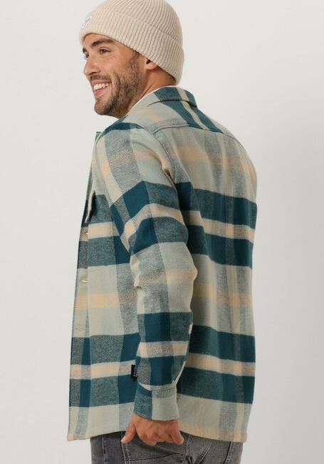 Groene BUTCHER OF BLUE Overshirt MARVIN CHECK OVERSHIRT - large