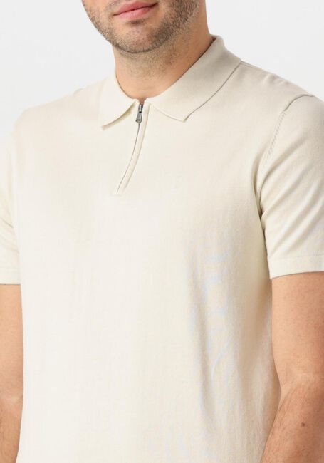 Creme DSTREZZED Polo DORIAN ZIP POLO - large
