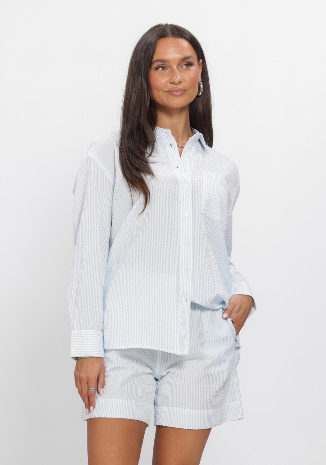 Zand MSCH COPENHAGEN Blouses MSCHFELICITY SHIRT STP - large