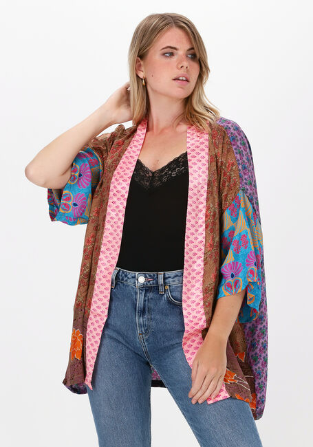 Multi SISSEL EDELBO Kimono LOTUS SHORT MIX KIMONO - large