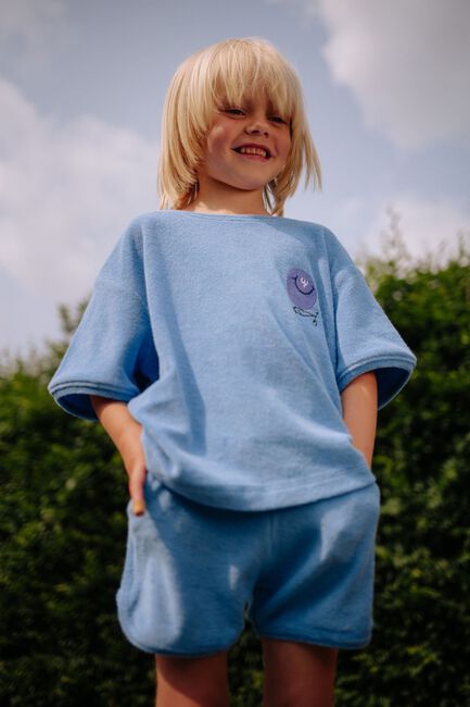 Blauwe DAILY BRAT T-shirt GIGGLIN TOWEL T-SHIRT - large