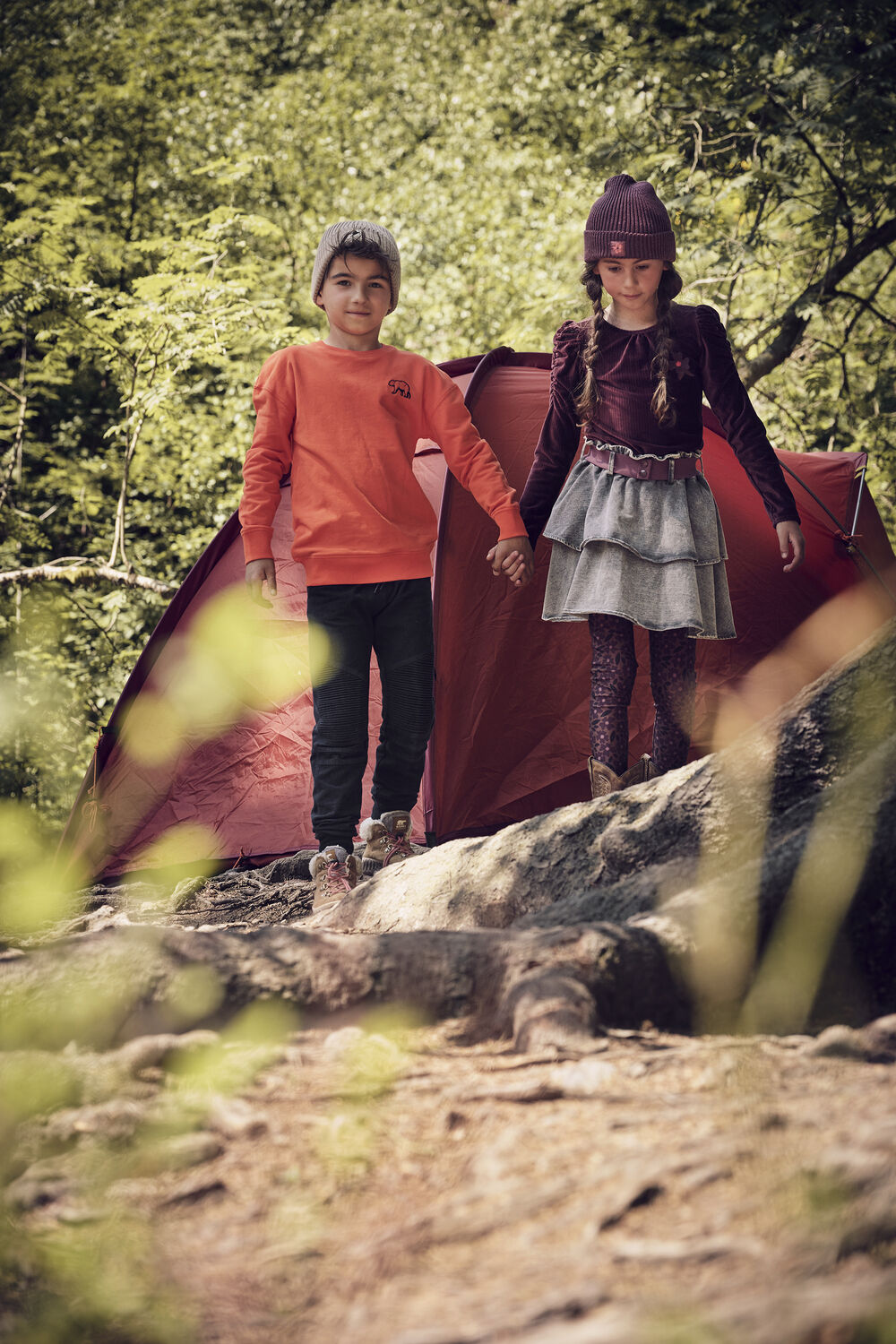 Grijze Z8 Minirok SCOTTIE - large