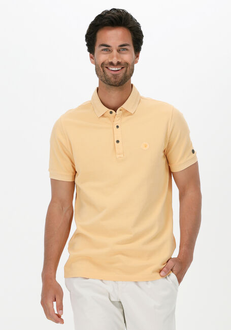 Oranje CAST IRON Polo SHORT SLEEVE POLO COTTON GD PIQUE - large