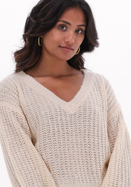 Ecru YDENCE Trui KNITTED SWEATER BERYL - large