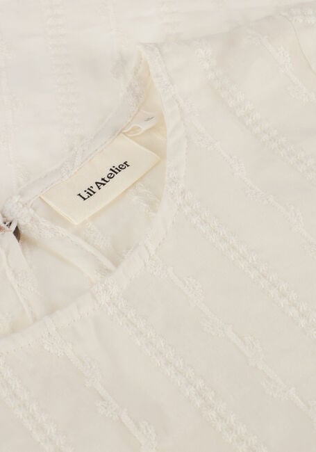 Witte LIL' ATELIER Blouses NMFJAZELLE SS LOOSE SHIRT LIL - large