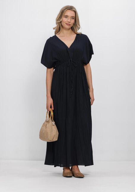 Donkerblauwe BY-BAR Maxi jurk LONG DRESS - large
