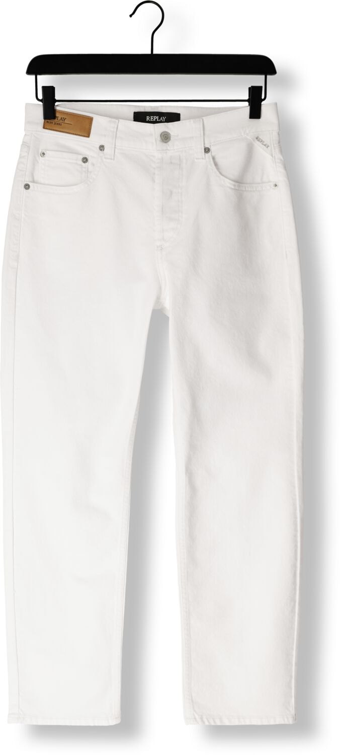 REPLAY Dames Jeans Maijke Straight Pants Wit