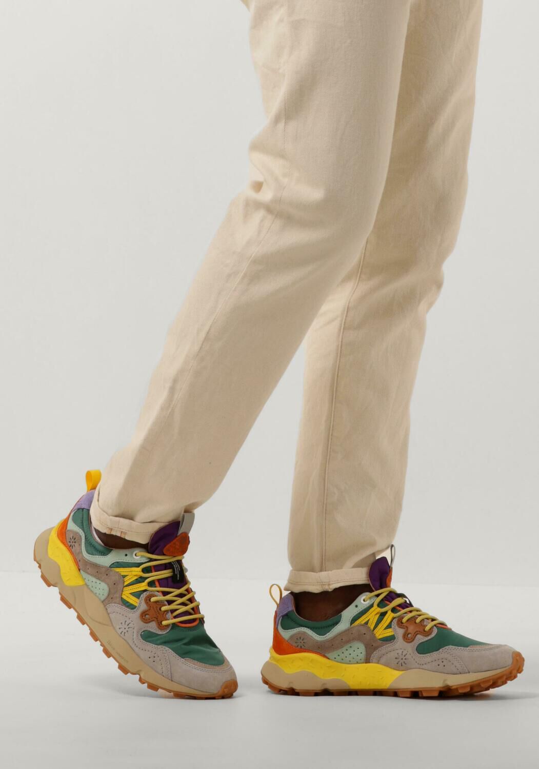 Multi FLOWER MOUNTAIN Lage sneakers YAMANO 3 MAN - large