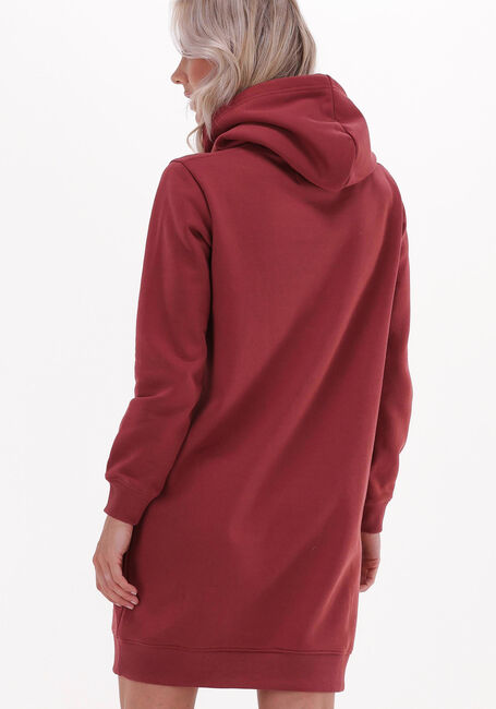 Bruine CALVIN KLEIN Mini jurk MONOGRAM HOODIE DRESS - large
