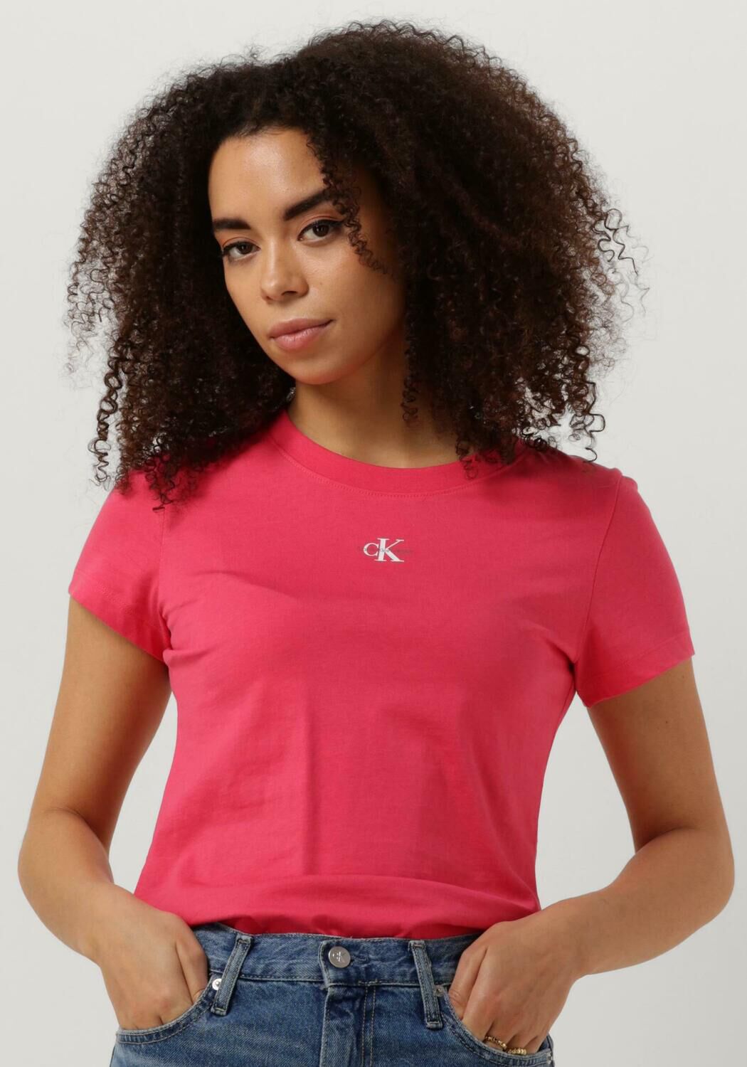 Calvin klein shirt roze online