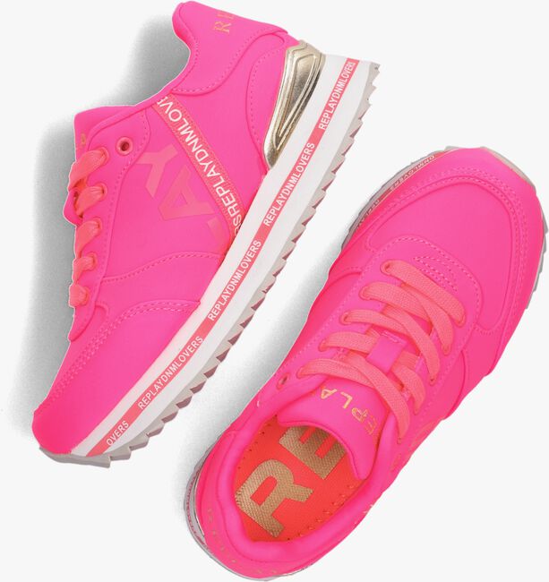 Roze REPLAY Lage sneakers PENNY - large