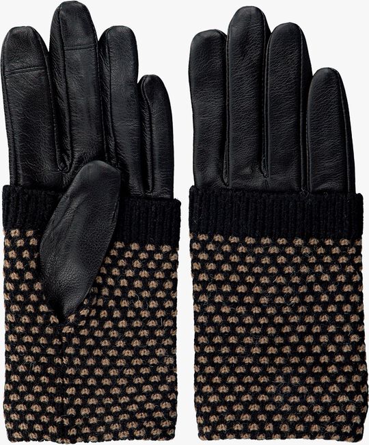 Zwarte BECKSONDERGAARD RIGA GLOVE Handschoenen - large