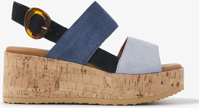 Blauwe VIA VAI Sandalen SISSEL RAVEN - large
