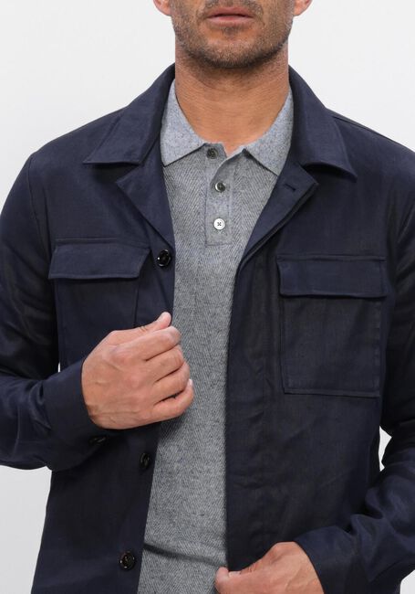 Donkerblauwe PROFUOMO Overshirts OVERSHIRT LL GD - large