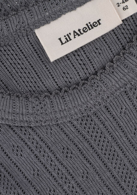 Blauwe LIL' ATELIER T-shirt NBFRACHEL LS SLIM TOP - large