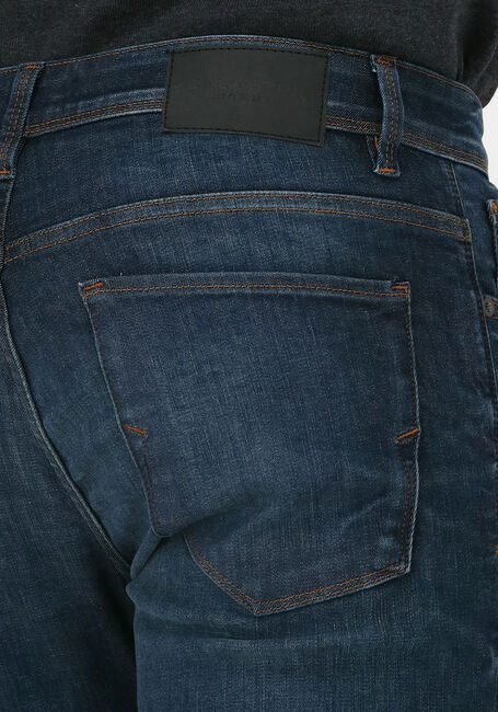 Donkerblauwe SELECTED HOMME Slim fit jeans SLHSLIM-LEON 6156 D.BLU SU-ST - large