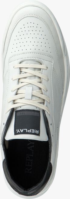 Witte REPLAY Lage sneakers POLE - large