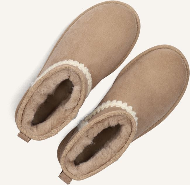 Taupe AYANA Vachtlaarzen SW4W035YW Taupe AYANA Vachtlaarzen SW4W035YW - large