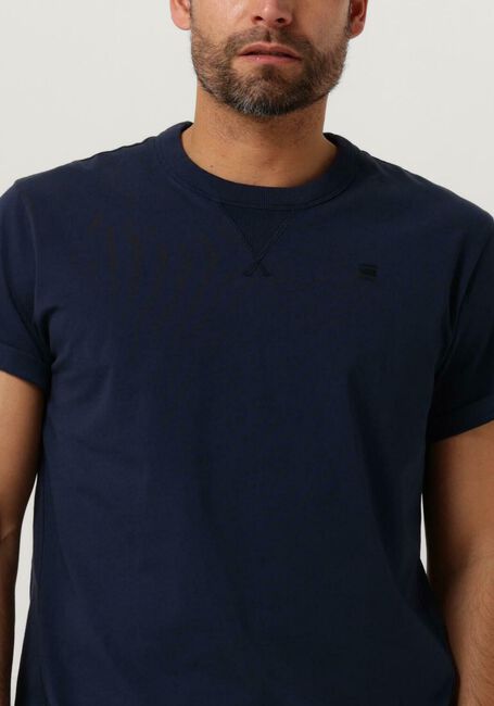 Donkerblauwe G-STAR RAW T-shirt NIFOUS R T - large