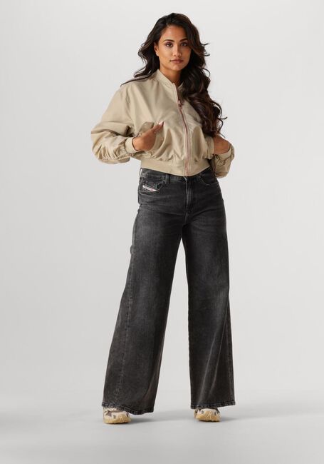 Beige SUMMUM Top RIB TANKTOP COTTON RIB - large