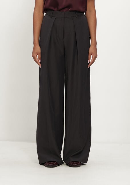 Zwarte OMODA ATELIER Wijde broek OM-ROBIN X QUINTY - large