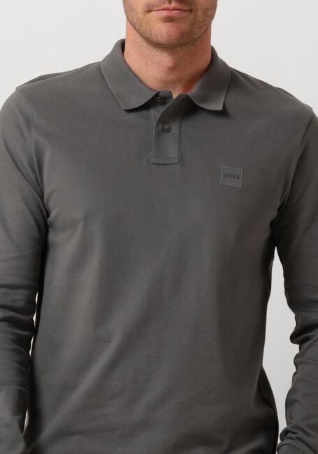 Donkergrijze BOSS ORANGE Polo PASSERBY - large