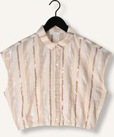 Zand BY-BAR Blouses BIEKE GLOSS STRIPE BLOUSE Zand BY-BAR Blouses BIEKE GLOSS STRIPE BLOUSE - medium