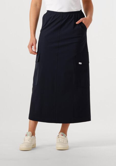 Blauwe PENN & INK Maxirok SKIRT - large