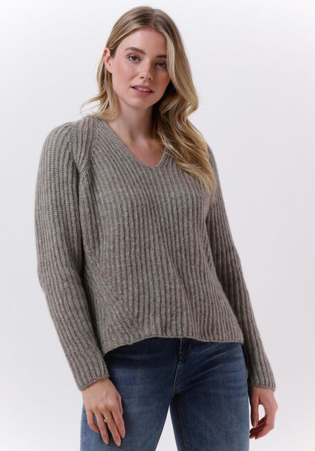 Taupe DRYKORN Trui LYNETTE 422004 - large
