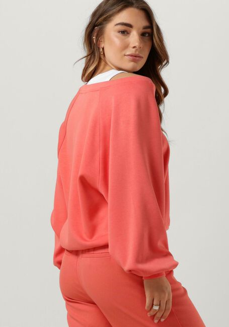 Roze MSCH COPENHAGEN Trui NELINA IMA Q RAGLAN V NECK SWEATSHIRT - large