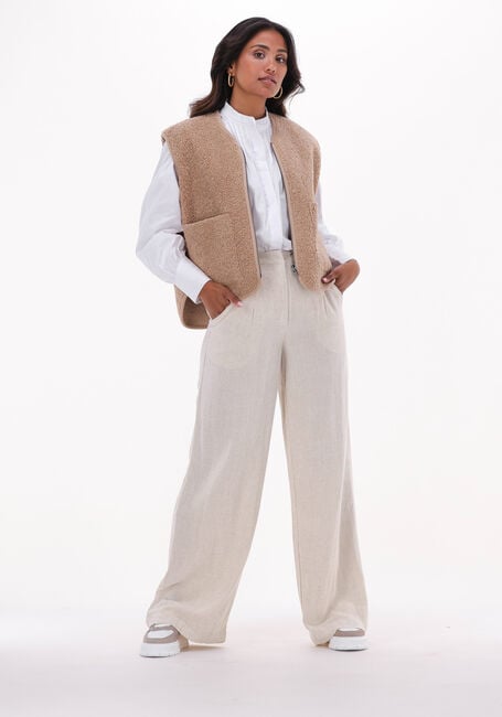 Creme MINIMUM Wijde broek LESSA 9648 - large