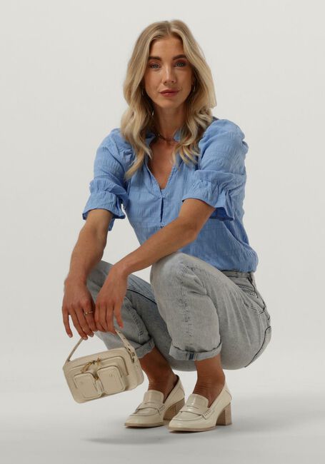 Lichtblauwe MINUS Blouses NEW BIRGITTE BLOUSE - large
