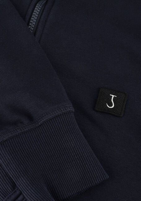 Blauwe BUTCHER OF BLUE Sweater ARMY HALF ZIP Blauwe BUTCHER OF BLUE Sweater ARMY HALF ZIP - large