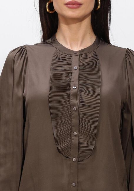 Taupe NEO NOIR Blouses ZOLA BLOUSE - large