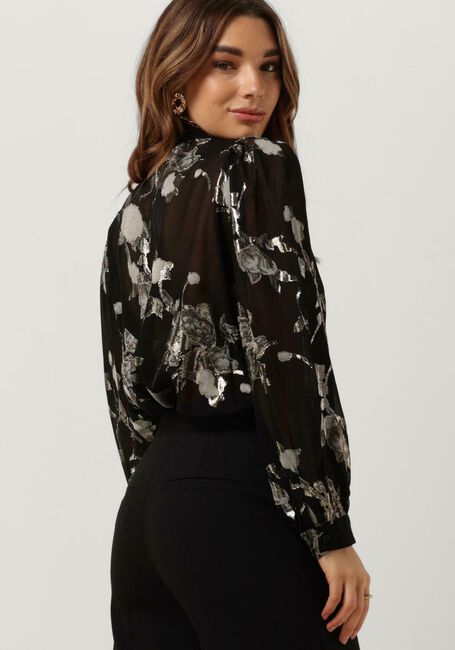 Zwarte LEVETE ROOM Blouses LR-VIVA 2 SHIRT - large