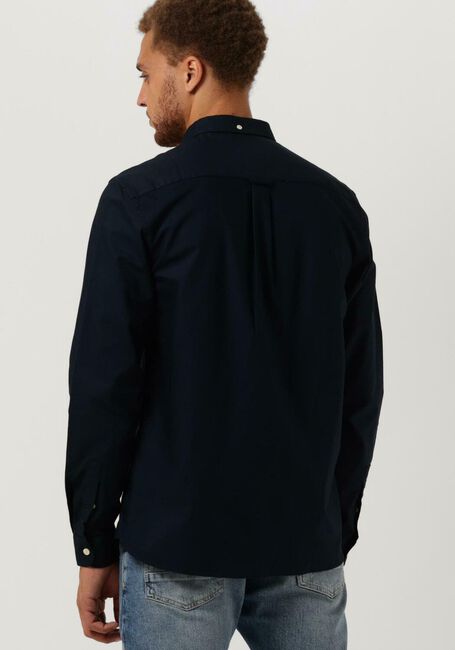 Donkerblauwe LYLE & SCOTT Casual overhemd REGULAR FIT LIGHT WEIGHT OXFORD SHIRT - large