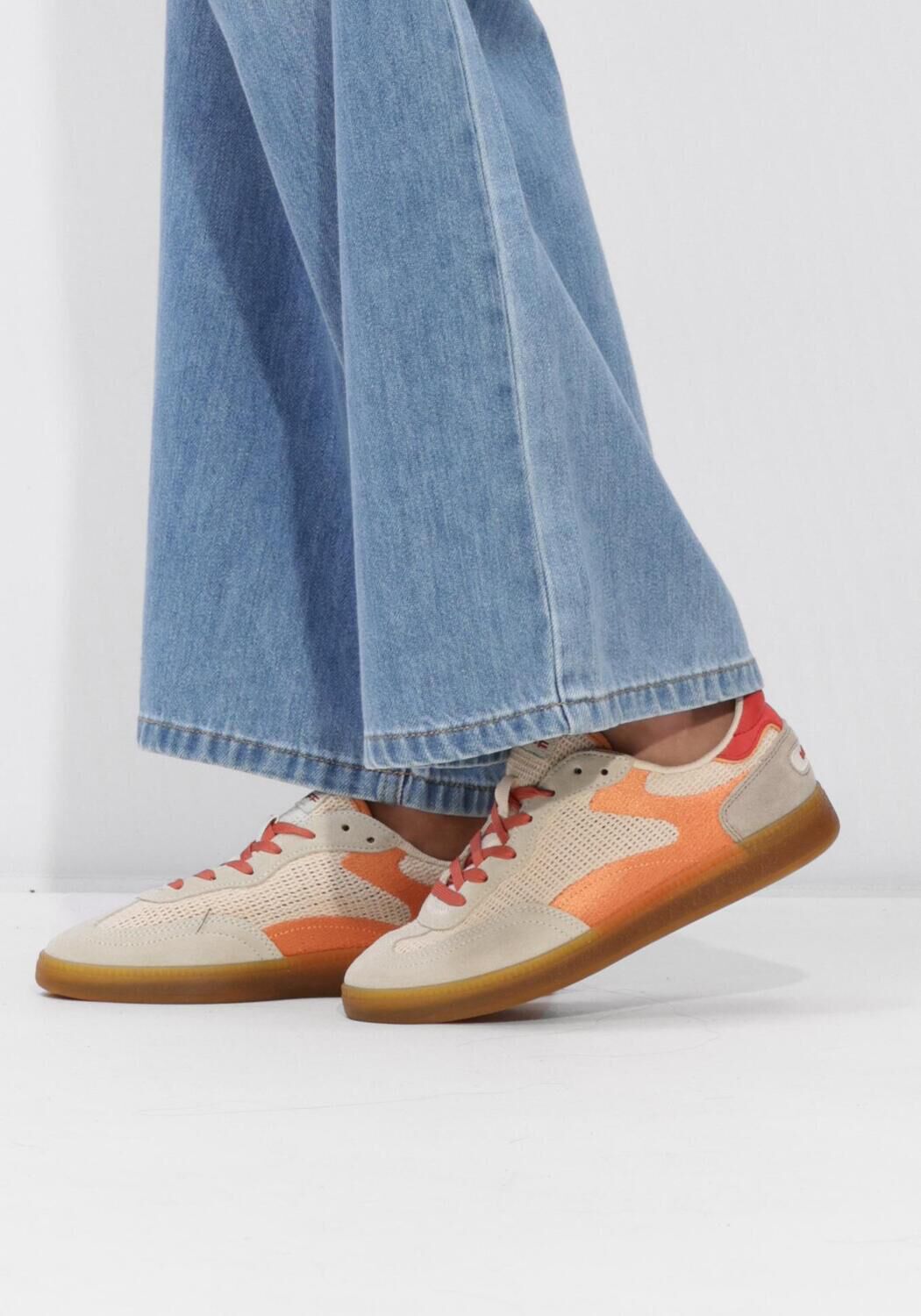 Beige THE HOFF BRAND Lage sneakers PARK CROCHET - large